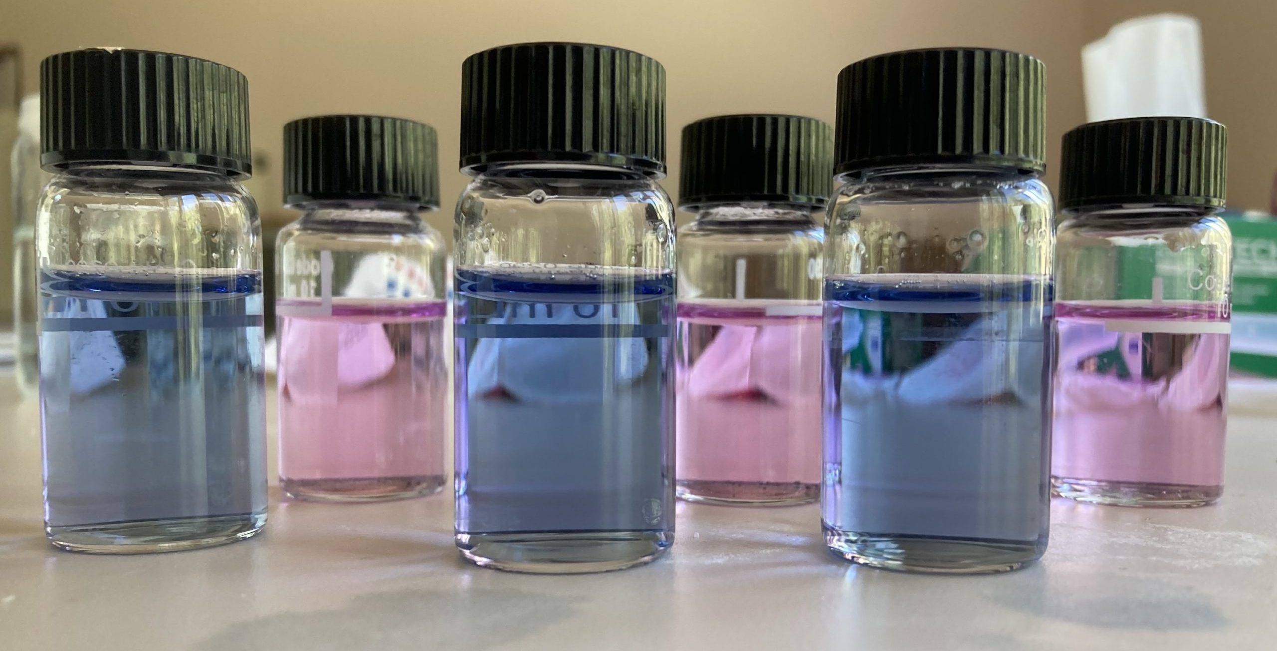 nutrient analyses in the lab