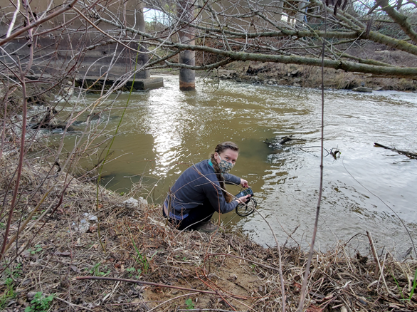 A photo of monitoring along the bear river
